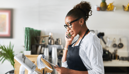 propietario de una pequeña empresa